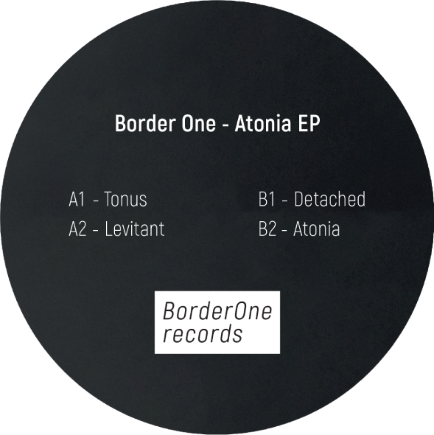 out soon: Border One – Atonia EP [Border One Records]